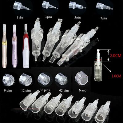The drpenN2M5M7 electric micro-needle tip clip is used in beauty salons to introduce nano-microcrystals into the mts embryo for shallow guidance of acne marks