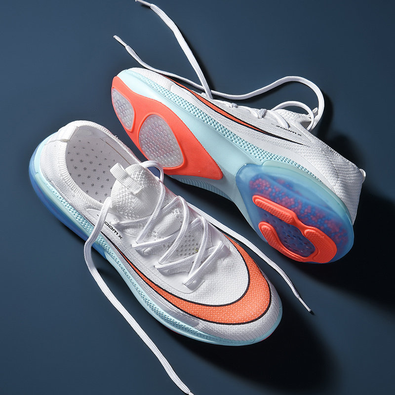 Men's shoes spring breathable teen sneakers 46 shock absorption of 45 middle school students leisure marathon running shoes tide