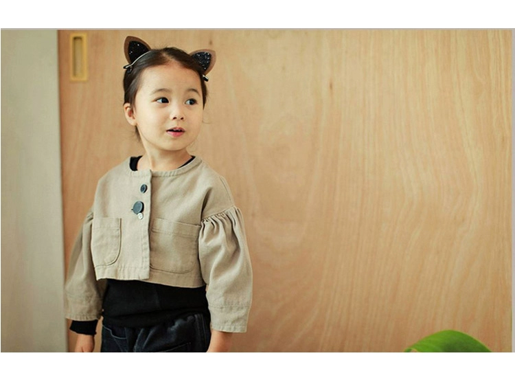 Một đôi phụ kiện tóc trẻ em Hàn Quốc siêu dễ thương tai mèo dễ thương Cô gái kẹp tóc em bé kẹp tóc hàng đầu trang sức
