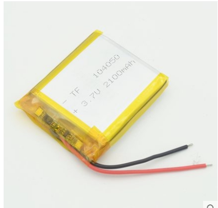 3 7v lithium battery polymer 104050 wireless microphone DIY with protection plate 2100 mAh electric core