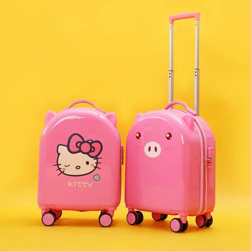 Милый мультяшный чемодан для мальчиков, 16 дюймов