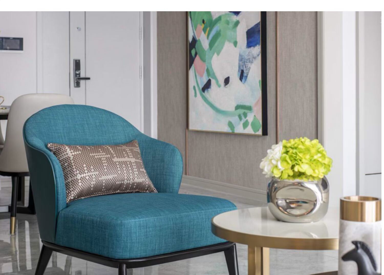 Mô hình tối giản hiện đại phòng bằng túi ánh sáng sang trọng sofa Mỹ đệm gối ánh sáng màu xanh sáng màu xanh cà phê màu sáng mặt gối chăn gối 2 trong 1