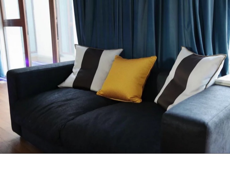 Hiện đại tối giản mới Trung Quốc Mỹ Châu Âu gối vàng vàng bóng sofa đệm mô hình phòng trang trí gối - Trở lại đệm / Bolsters gối tựa lưng cho bà bầu