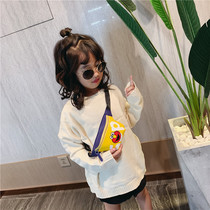 Childrens bag cute girl shoulder bag fashion Princess tide baby satchel cartoon shoulder Hand bag little girl