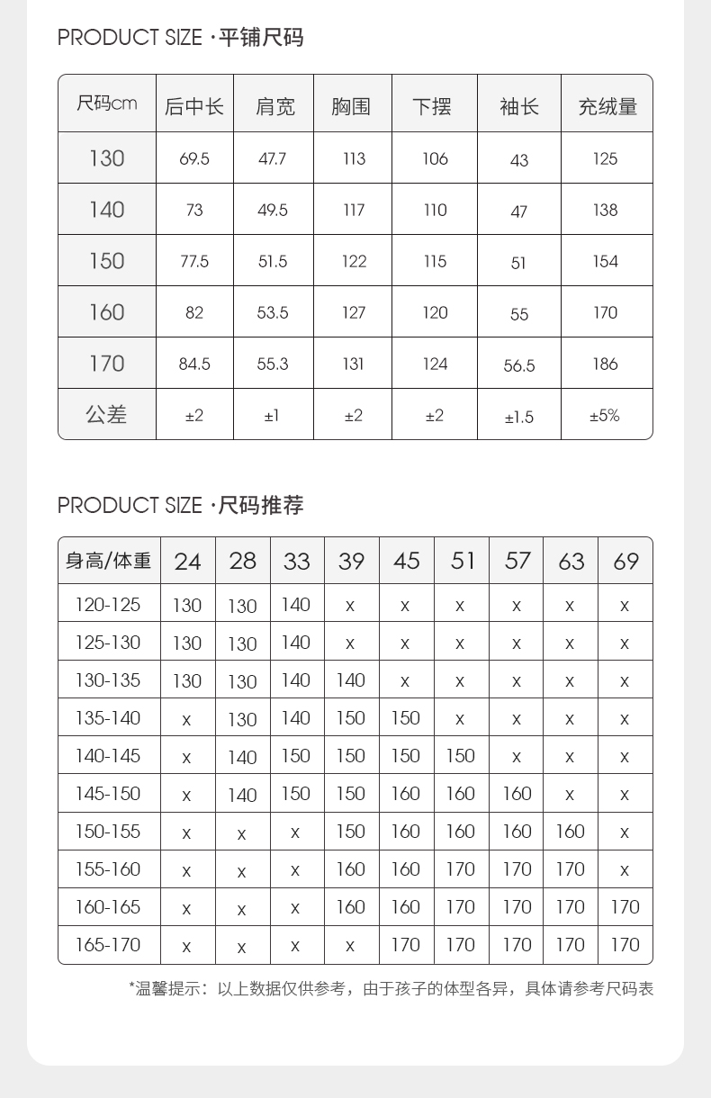 高梵&史努比 儿童 中长款羽绒服 图9