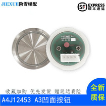 Elevator concave button A4J12453 A3 A4N13869 A4J13868 A4 real shot spot promotion hot sale