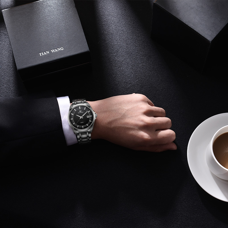 Bracelet montre pour homme TIAN WANG  TIANWANG - Ref 3272036 Image 5