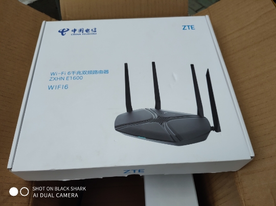 ZTE E1600 Gigabit Port Router Dual-band full Gigabit WiFi6 Router 5G