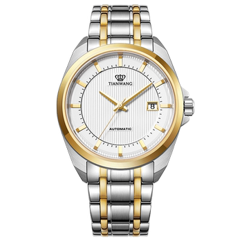 Gift for Dad or Husband: Fully Automatic Men's Mechanical Waterproof Watch with Calendar, Men's Model, Birthday and New Year Gift 5825