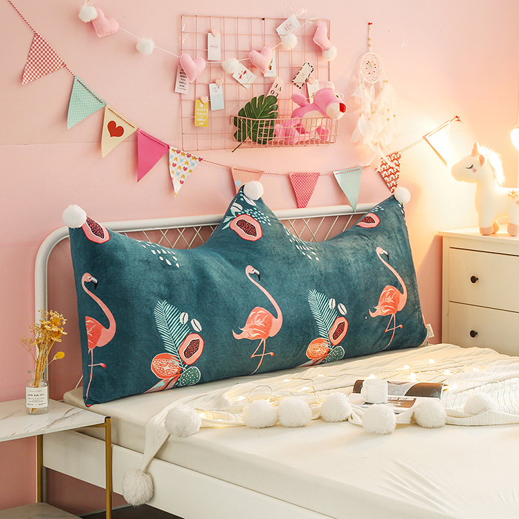 [Chỉ cần che mà không có lõi] INS gối đầu giường gối đầu giường cotton lớn - Trở lại đệm / Bolsters gối tựa lưng ghế gỗ