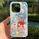 Onionion* Bird Bird One / Dream / Theme Double-Layer Glossy Magnetic Cute Phone Case with Large Hole Imd Phone Case