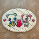 Onionion* Bird Bird One Dating Me Theme Illustration Imitation Cashmere Carpet Original Design