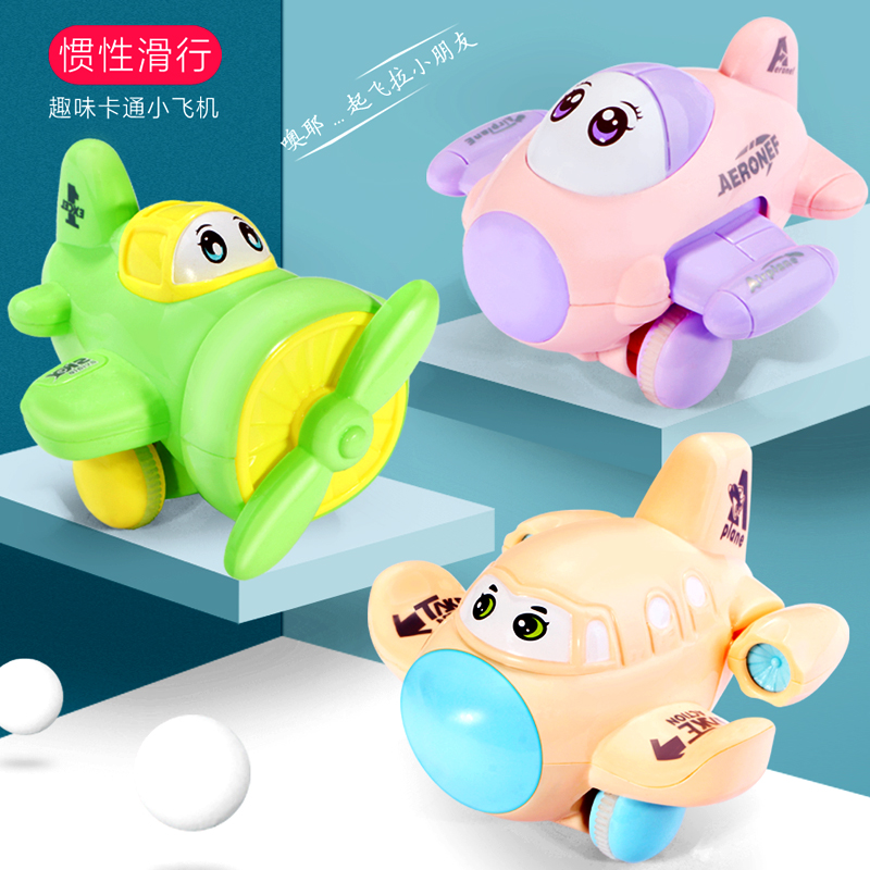 Infant baby 1-3 years old cartoon coasting 1 4 inch socket wrench machine toy model children's puzzle pull back car