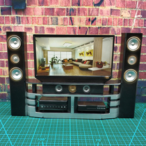 1 6-point soldier accessories scene props TV audio 12-inch bjd movable doll prime hand-made model ht