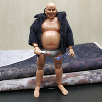 1 12 movable fat vegetarian male figma wretched uncle 6 inch fat Thor hand-made model doll soldier shf
