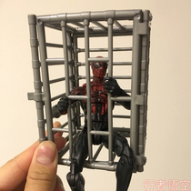 1 12 cage movable doll soldier 6 inch hand-made model scene accessories figma cage shf prison cage