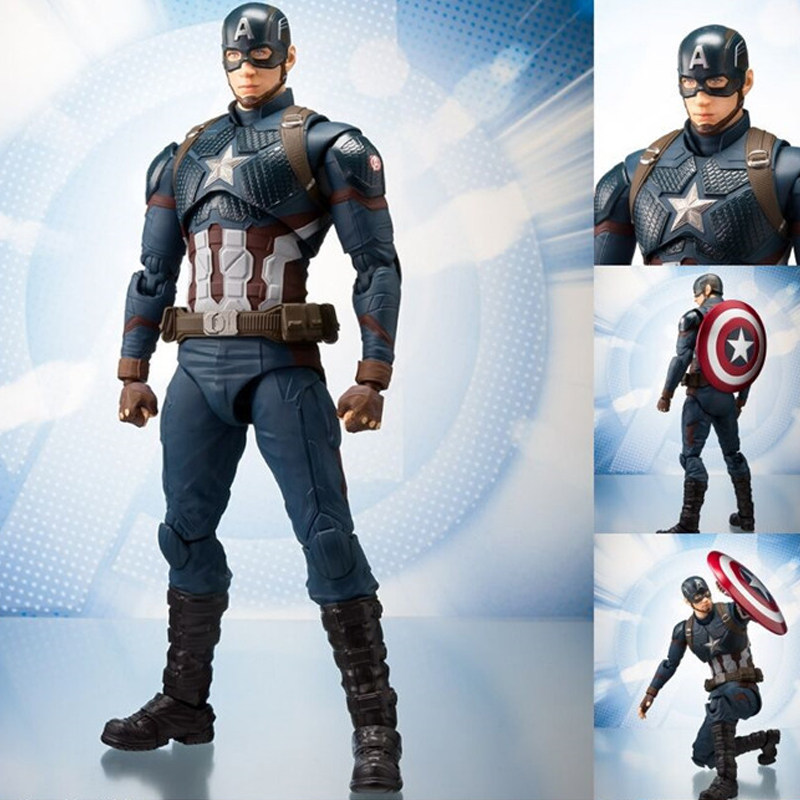 Comeback 4 Beauty Team Doll Shf American 3 Civil War 6 Inch Mobile Toy Model Model Human Shields Captain Paparazzi