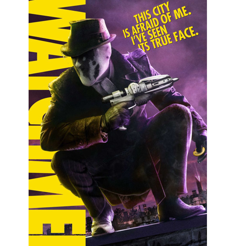 Roja ink mask Rorschach mask headgear watchman watchman DC hero cosplay props