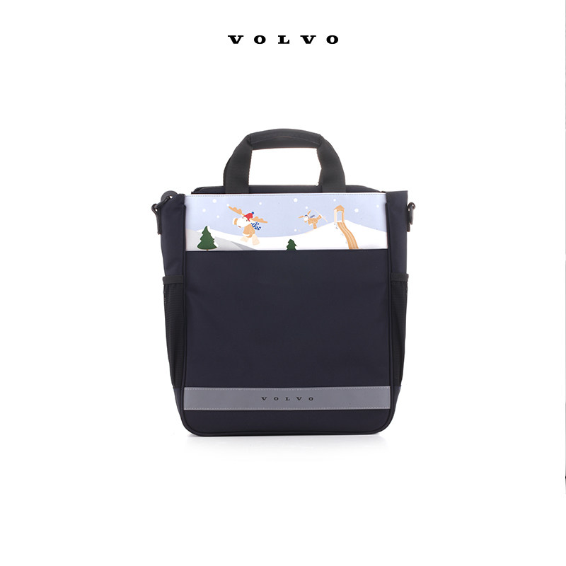 (Volvo Car Life Premium) Children's Handbag Crossbody Bag Removable Shoulder Strap Large Capacity Handbag