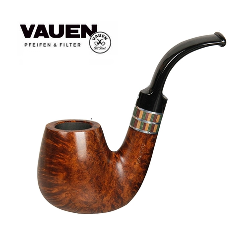 Импортировал немецкий Huayun Vauen Kenya, чтобы курить боевые действия ручной работы, фильтрацию черного рта, сигареты мужская дымовая посуда