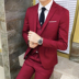 Mùa thu và mùa đông Thợ làm tóc Hàn Quốc bar stylist bar KTV overalls nam phù hợp với vest vest quần giản dị phù hợp với áo phông nam Suit phù hợp