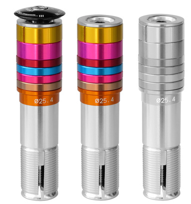 FIRST CONCEALED TAP Up Heightener Front Fork upper tube 28 6 extenders ~ inside heightening