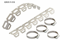 Motorcycle modified exhaust cover BMW R1200GS f800GS exhaust pipe protective cover keel heat sink