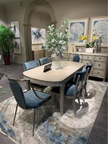 art furniture Scara Light Luxury Table American Country Modern Solid Wood Carving Rectangular Table Customized