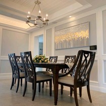 art furniture changing fascinating rectangular stretching table high-end American country solid wood vintage flower table