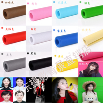 Taobao shop adult photo keying photography Monochrome non-woven childrens photo monochrome mens and womens clothing model shooting