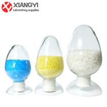 Glass seed bottle cone-shaped sample bottle thickened display bottle transparent chicken heart bottle with rubber stopper glass bottle experimental Ware