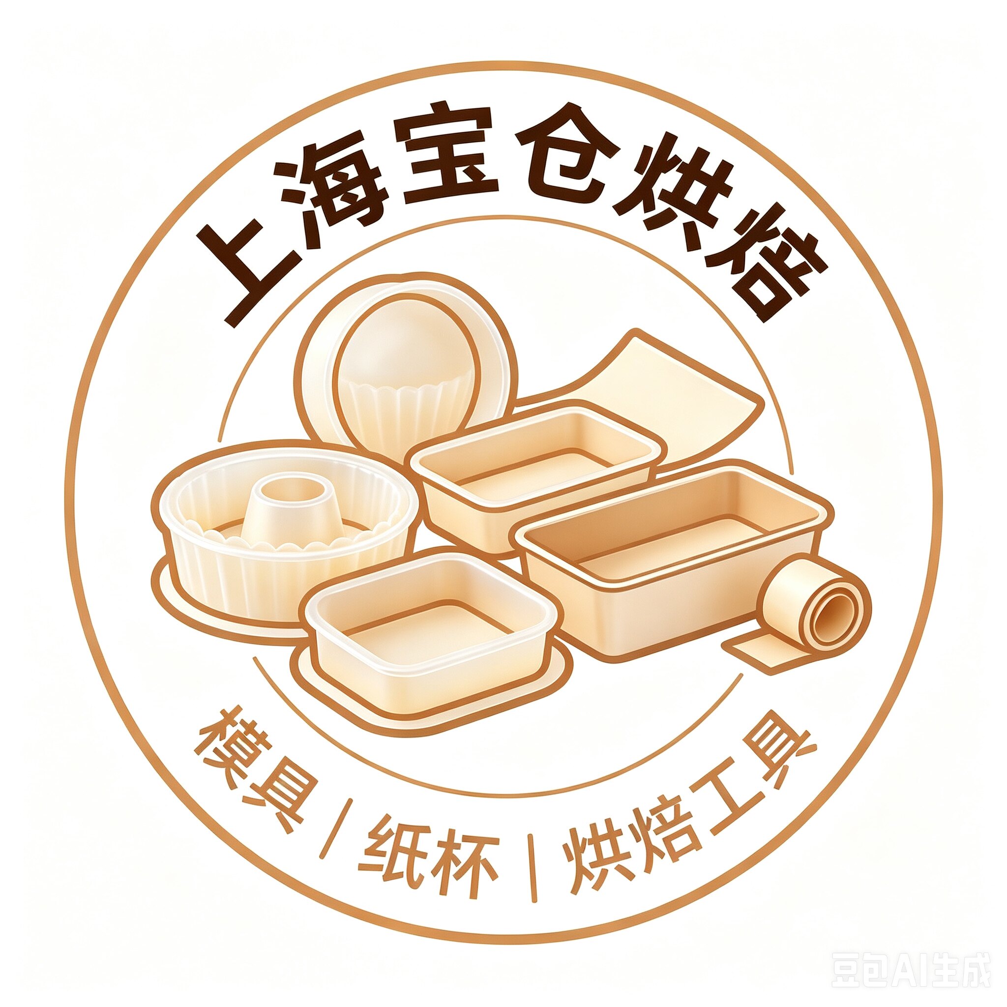 上海宝仓烘焙的LOGO