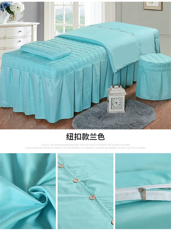 Beauty salon quilt cover đơn mục Beauty bed quilt cover quilt body foot massage bed quilt cover 120 * 180cm chăn ga đẹp