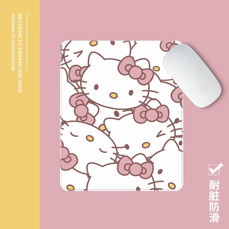 Korean style mouse pad dormitory home male and female medium and small books desktop pink department student office computer notebook