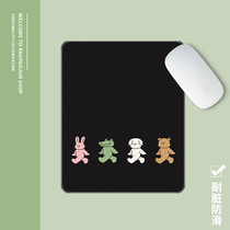 Cute cartoon mouse pad for male and female student dorm laptop office home small desktop pad