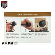 CRYE PRECISION headset button AirFrame Pelt or Adapter headphones