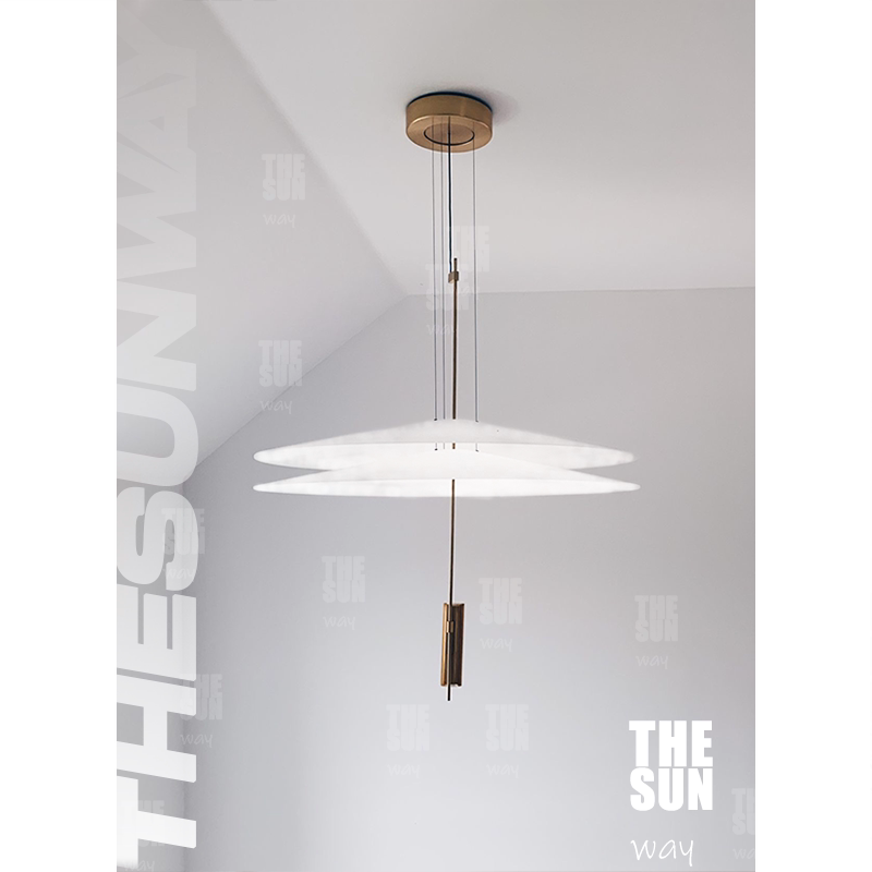 Spanish Modern Minimalist Creative Flying Saucer Living Room Flamingo Study Art Personality Dining Room Nordic Restaurant Chandelier