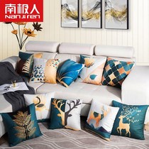 Holding pillow Nordic Cartoon printed back cushion Pillow Cover with core Living room sofa leaning against pillow-like plate room cushions cover
