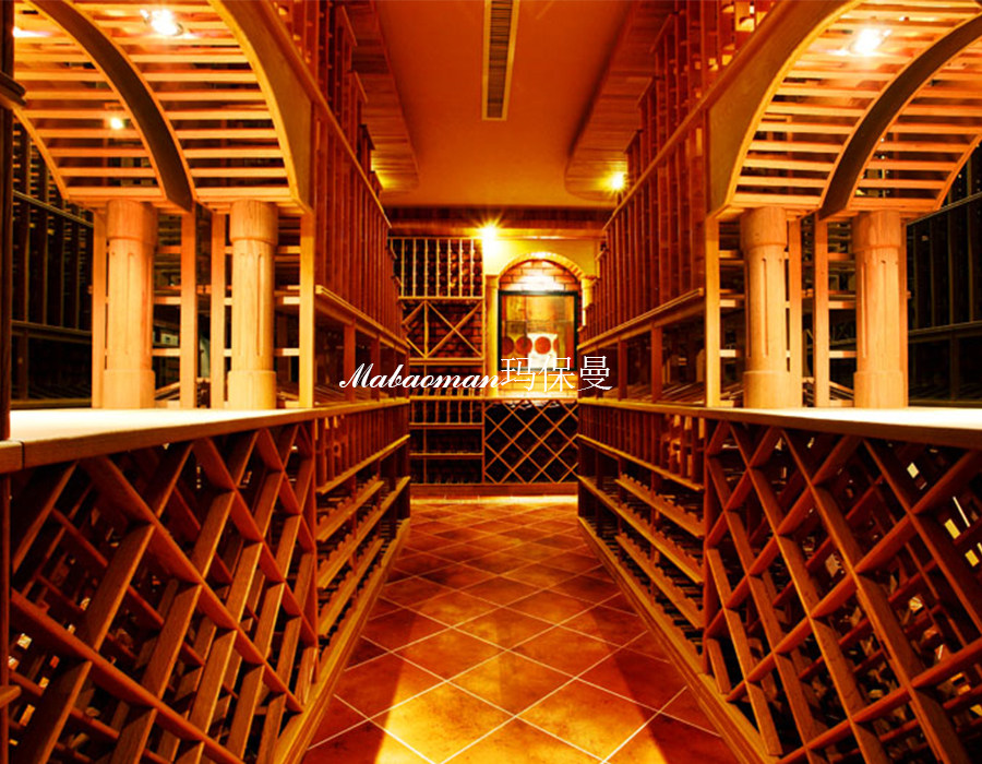 Wine Cellar Customization Constant Temperature and Humidity Wine Cellar Project Villa Wine Cellar Cigar Room Customization Wine Cellar Customization Factory
