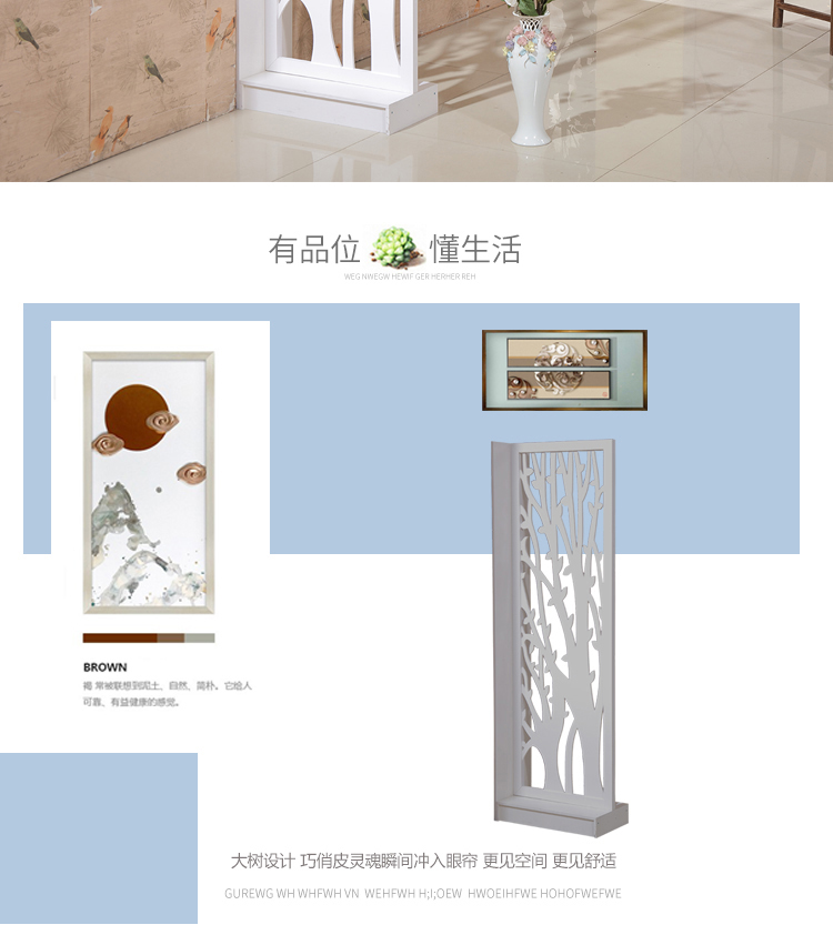 Hiện đại tối giản hiện đại phân vùng màn hình đơn giản gấp màn hình phòng khách gấp phòng ngủ di chuyển phong cách Trung Quốc hai mặt - Màn hình / Cửa sổ mẫu bình phong đẹp
