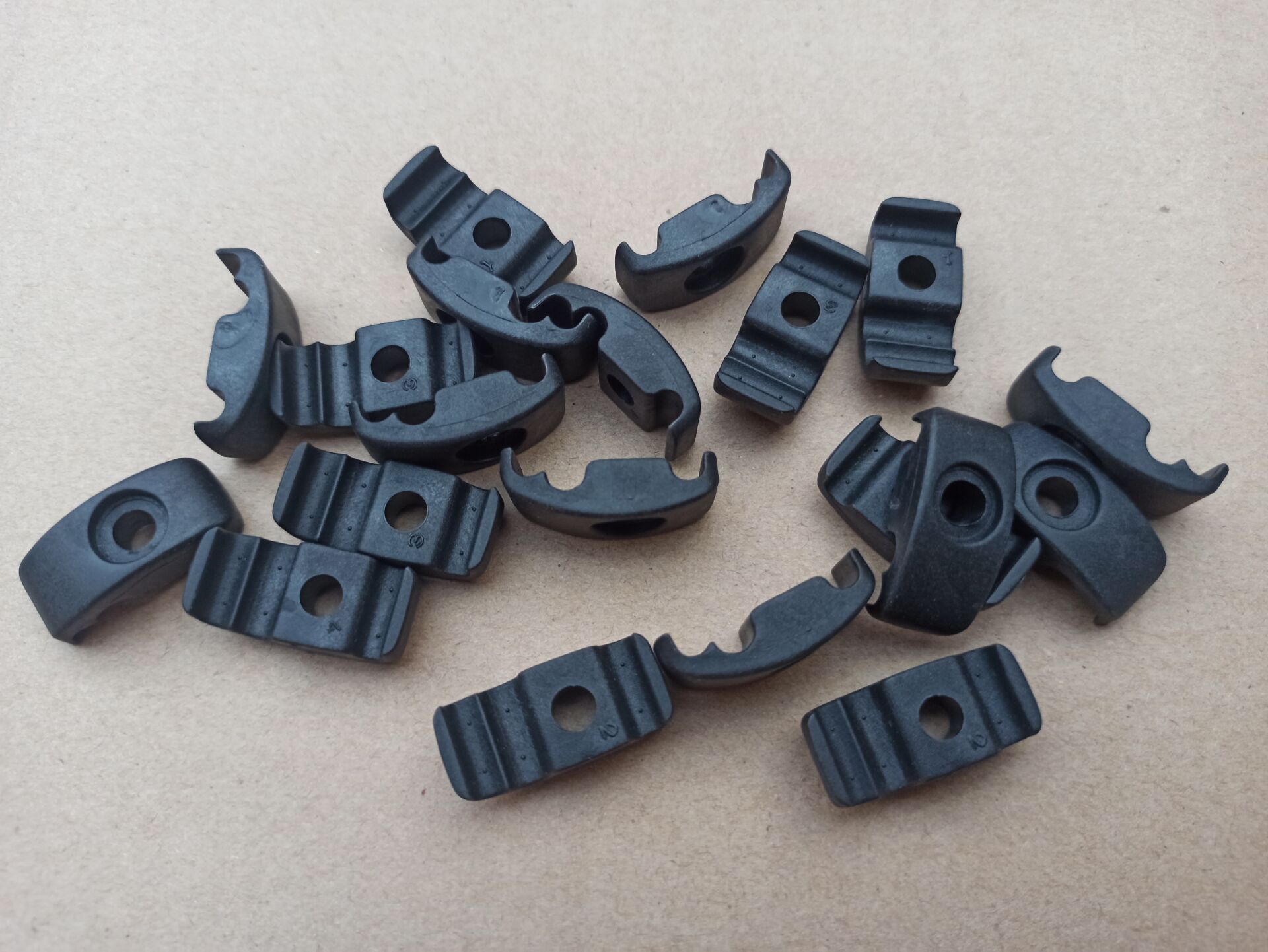 Bicycle brake line transmission line clamp clamp line tube tube clamp fixed clamp