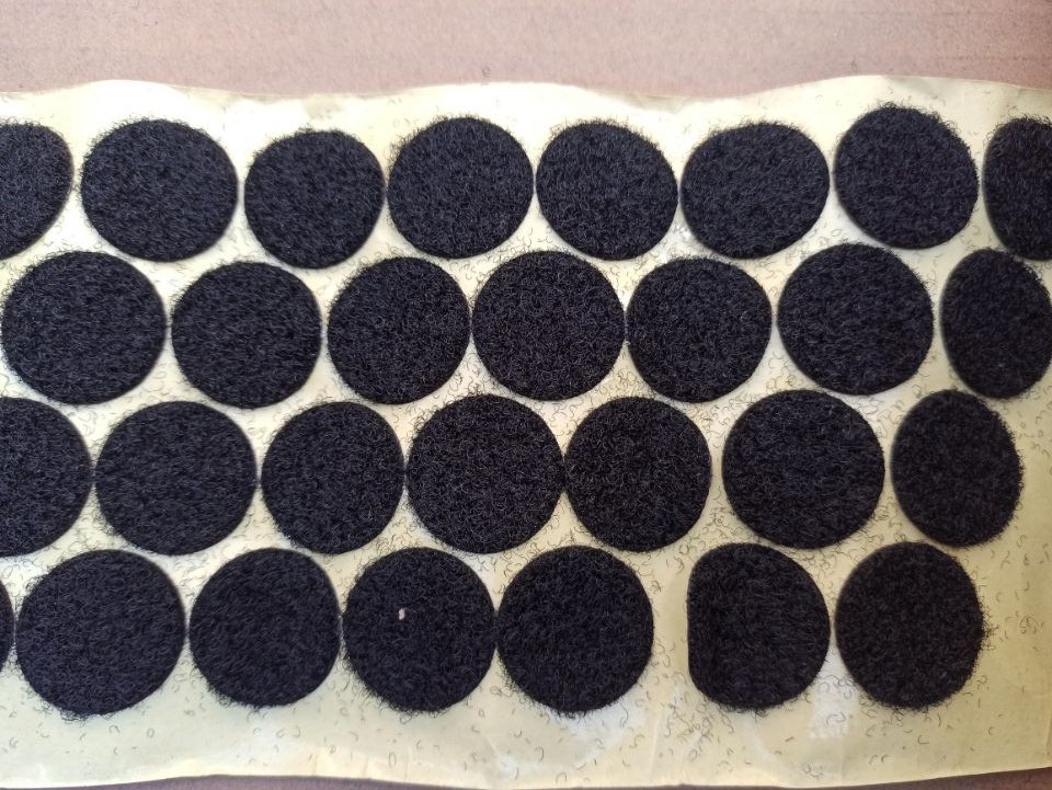 Folding car anti-collision strip thickened bicycle paste highway hiking car frames anti-friction bump dots