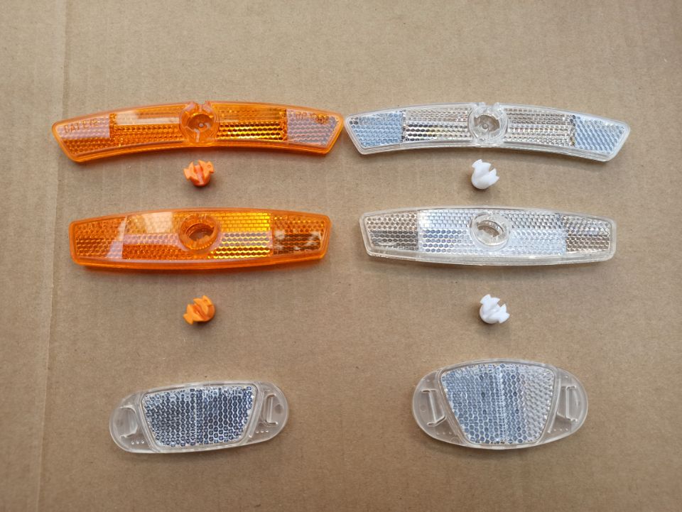 Japanese cat eye glistening sheet Spokes Reflective Sheet Wheel Set Reflective car strips steel wire anti-light