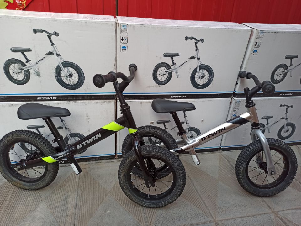 New Decathon 12 inch children balance car slider aluminum alloy frame bearing wheel group