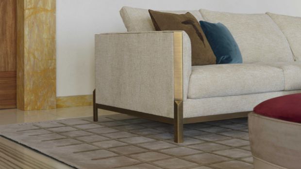 Cung điện nội thất cao cấp tùy chỉnh Ý trussardi sideboard TV tủ hiên hiên sofa bàn cà phê - Bộ đồ nội thất kệ tivi phòng khách
