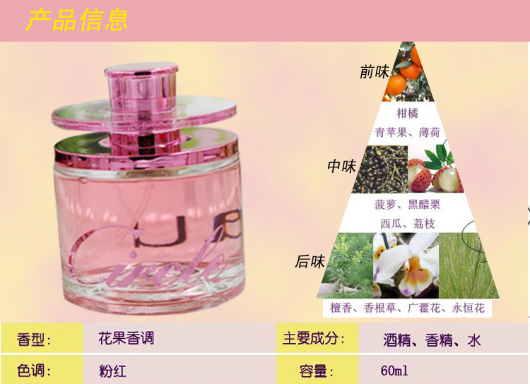 Nước hoa MeiDun xịt nước hoa 60ml nam nữ màu vàng và bạc xe hơi bền màu hoa quả thanh lịch nước hoa aventus