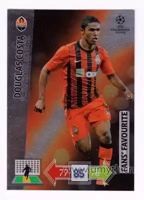 Panini 2012-2013 Champions League star card FF fans love Costa Miner :