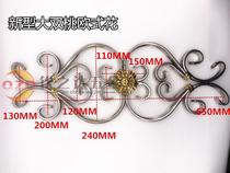 304 Eurostyle Flowers Stainless Steel Decoration Accessories Upscale Eurostyle Art Staircase Flowers and windows Flower Balcony Guardrails Flowers