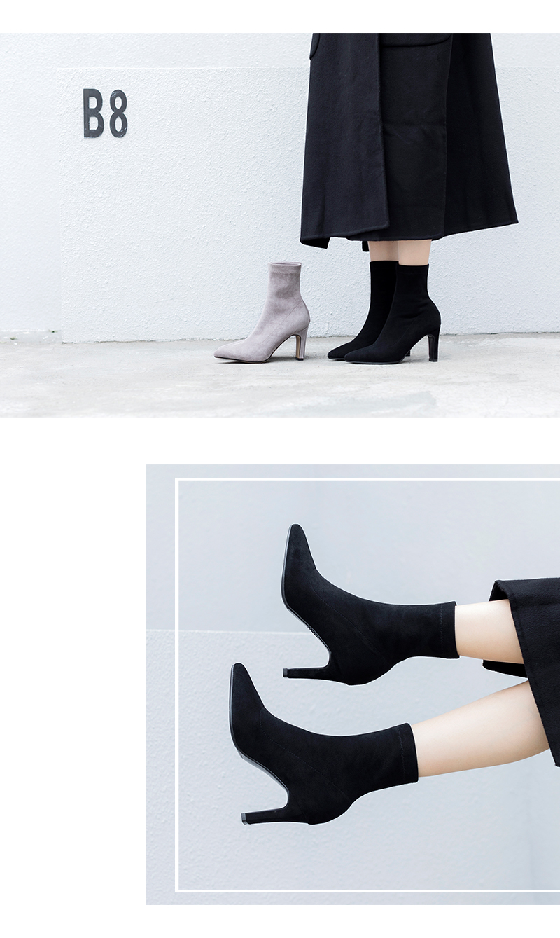 Bottes mi-saison femme en TPR  - Ref 3251318 Image 13