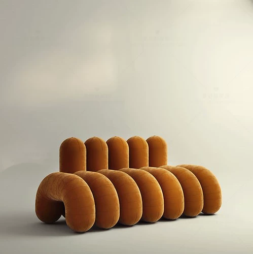 Креативный диван, дизайнерская изогнутая трубка для отдыха, изысканный стиль, простой и элегантный дизайн, популярно в интернете